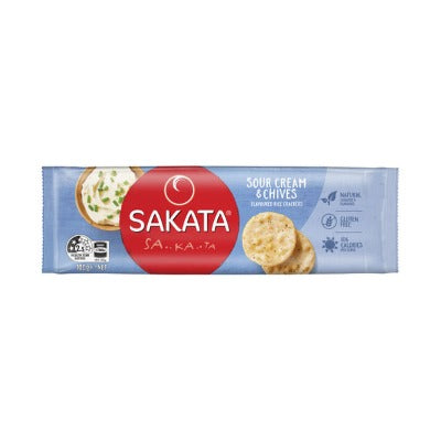 Sakata Sour Cream & Chives Rice Cracker 100gm
