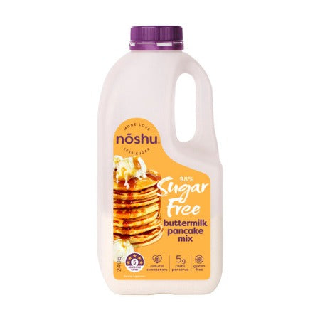 Noshu 98% Sugar Free Buttermilk Pancake Mix 240gm