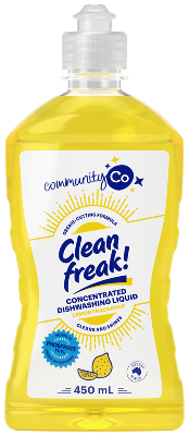 Community Co Clean Freak Dishwashing Liquid 450ml