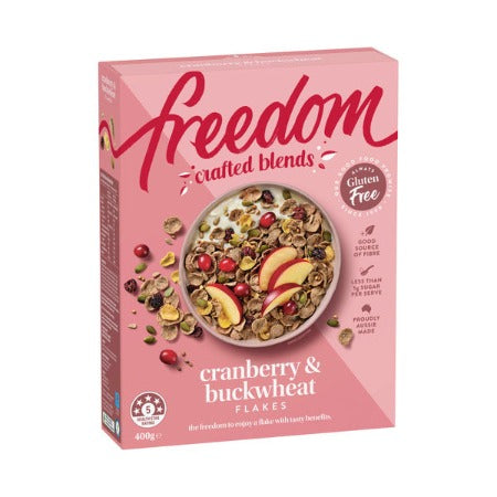 Freedom Crafted Blends Cereal Cranberry & Buckwheat 400gm