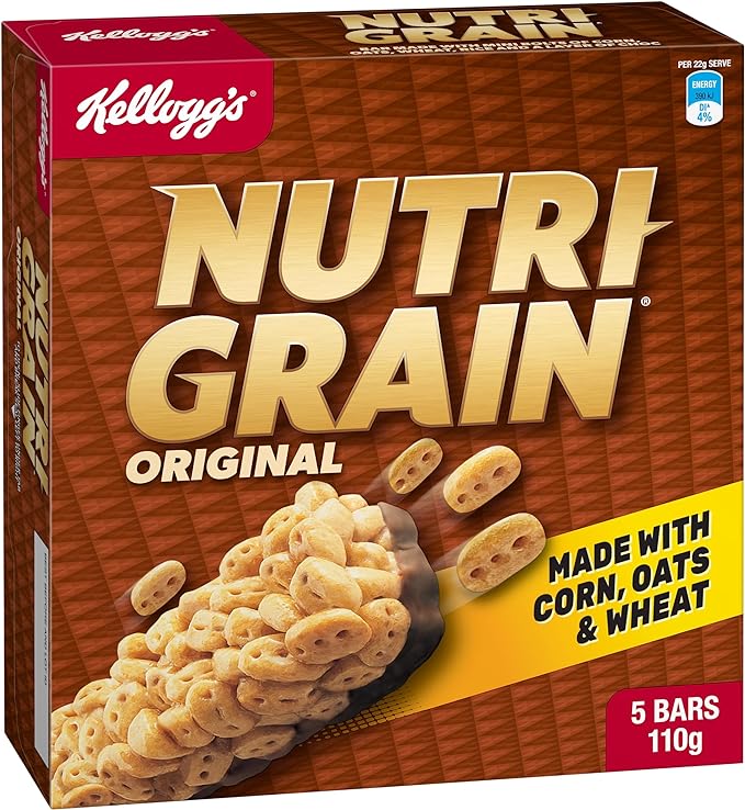 Kellogg's Nutri-Grain Original Bars 5 Pack 110g