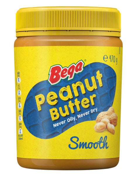 Bega Peanut Butter Smooth 470gm
