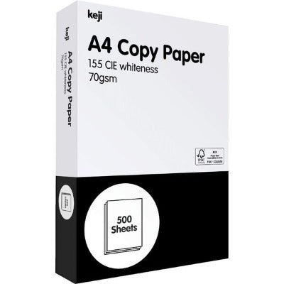 Keji A4 Paper 70gsm 500 Sheets