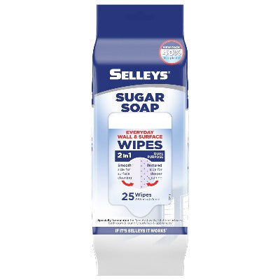 Selleys Sugar Soap Wipes 25pk