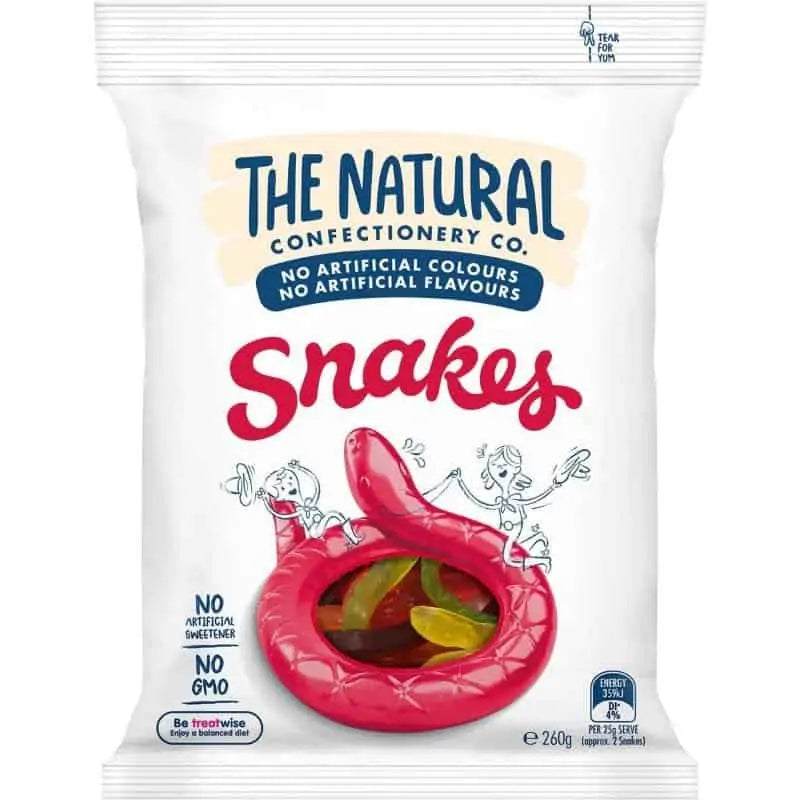 The Natural Confectionery Co Snakes