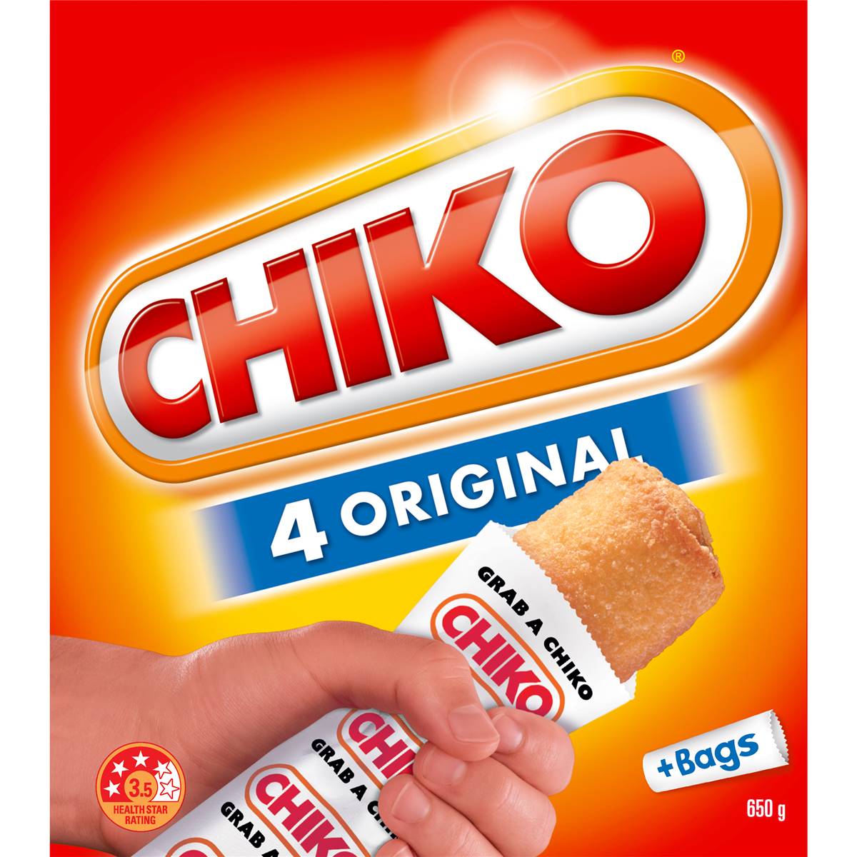 Chiko Frozen Original Rolls 4 pack