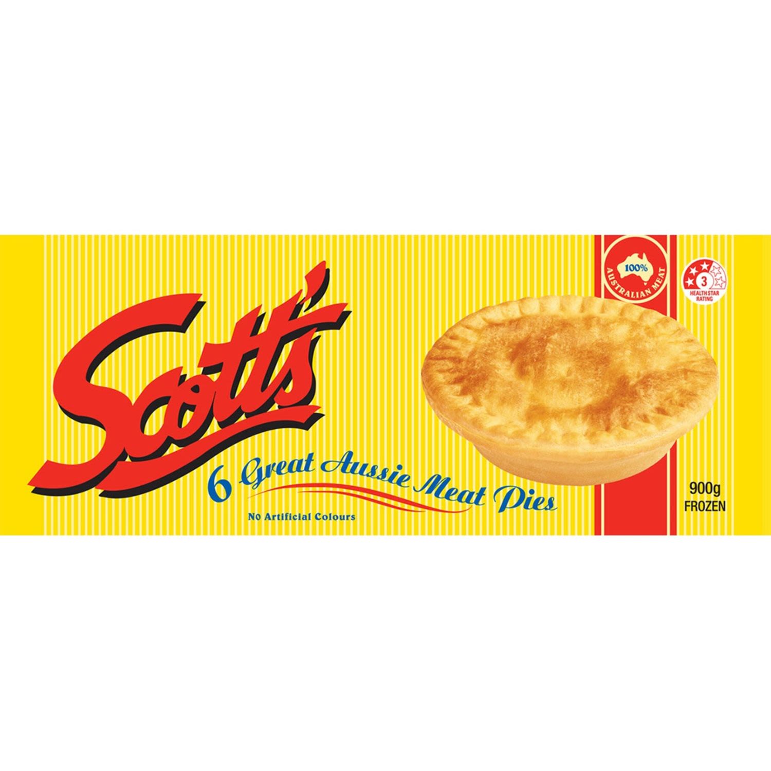 Scotts Meat Pie 6pk