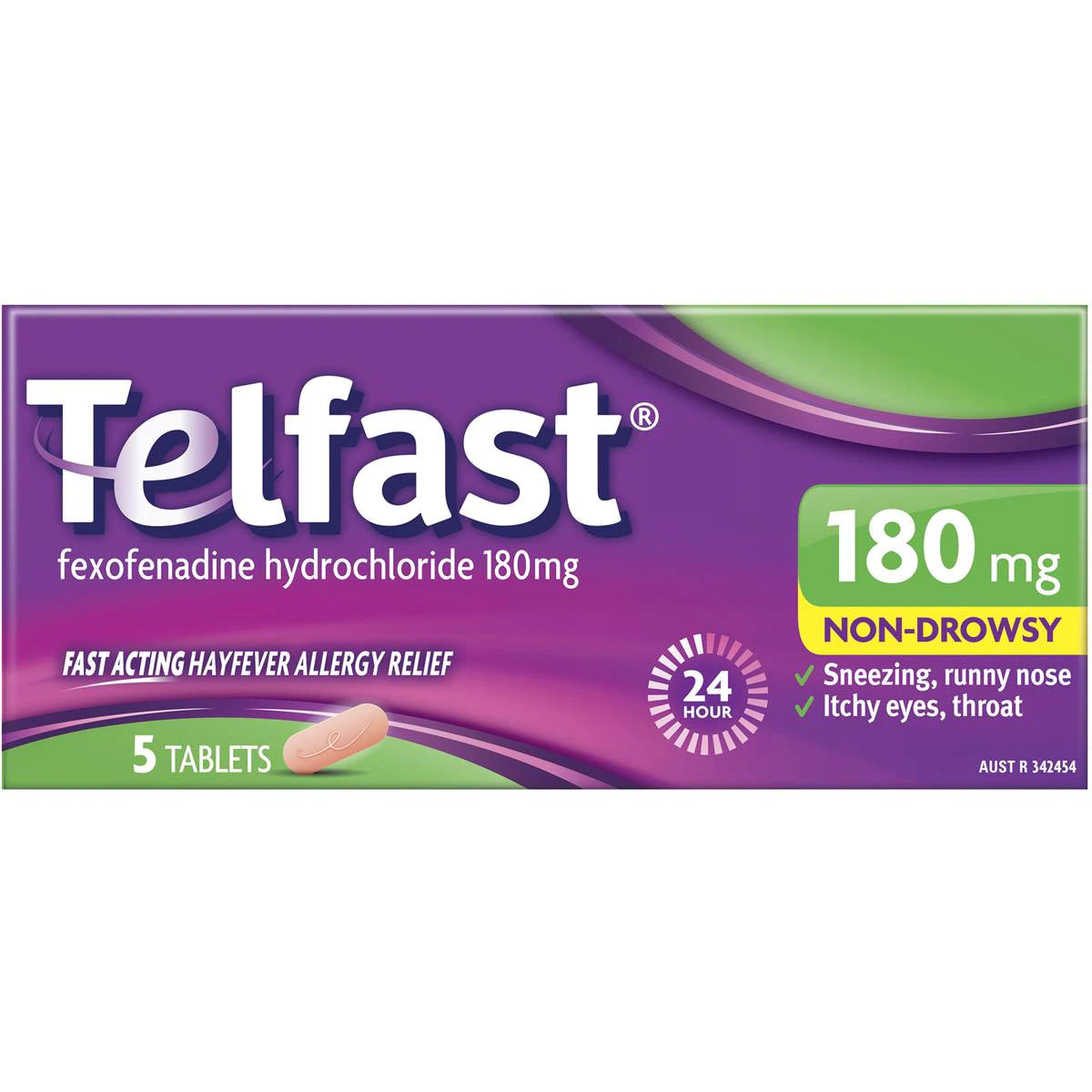 Telfast Allergy Tablets 180mg