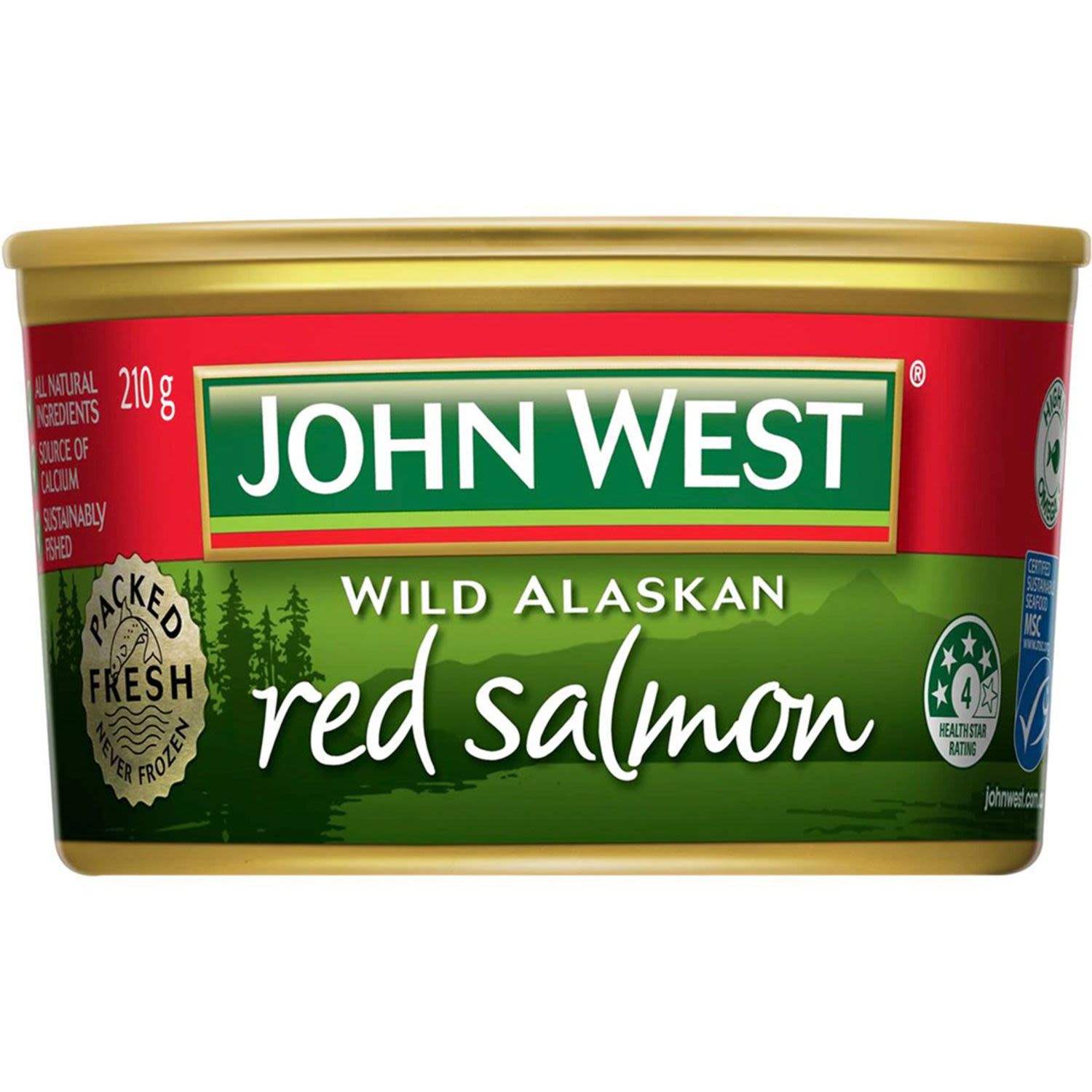 John West Red Salmon 210gm