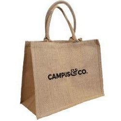 Campus & Co Jute Large Carry Bag Natural