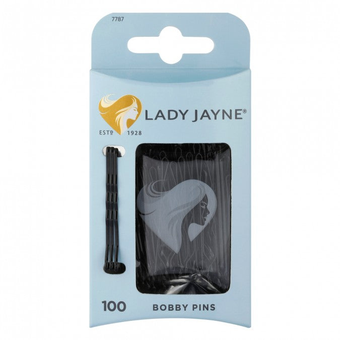 Lady Jayne Bobpin Black 4.5Cm 100Pk