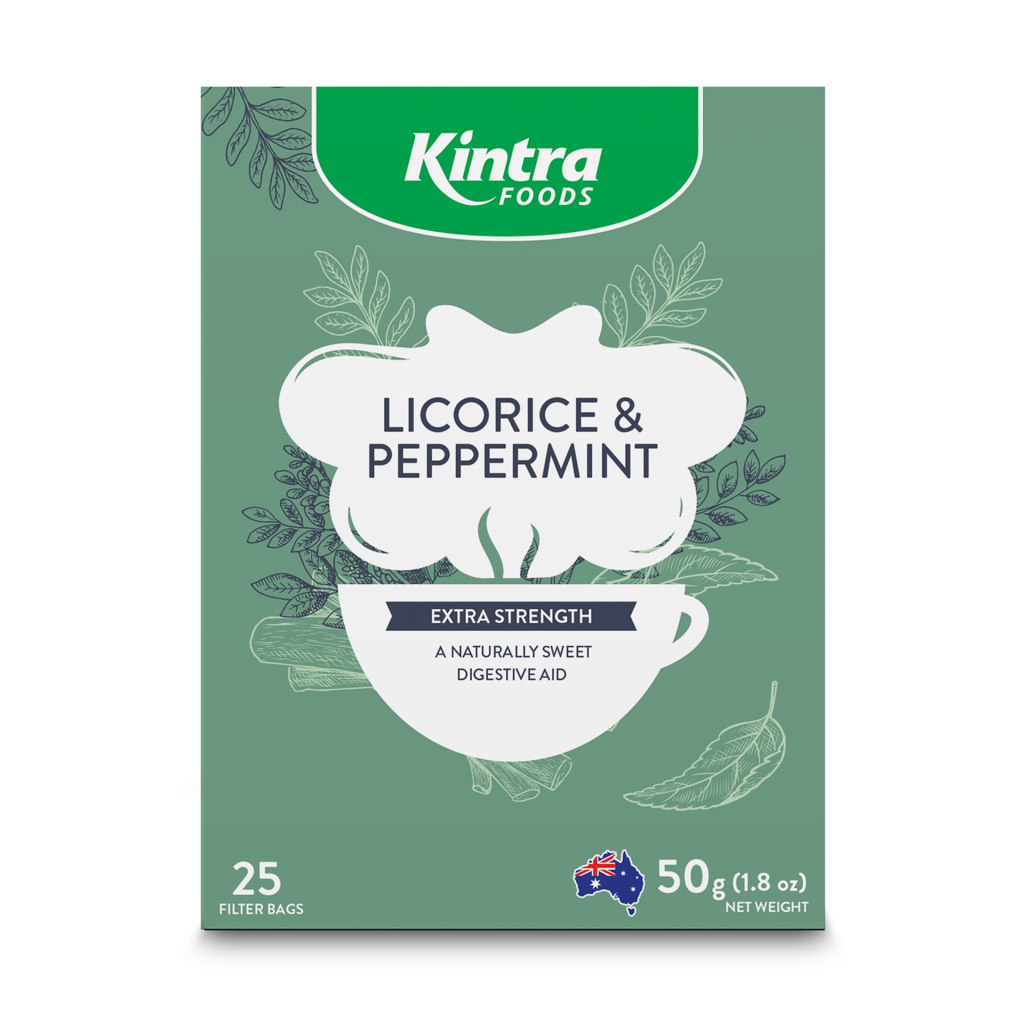 Kintra Foods Tea Licorice & Peppermint