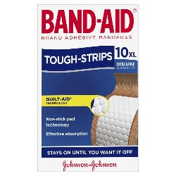 Band-Aid Tough Strips XL 10pk