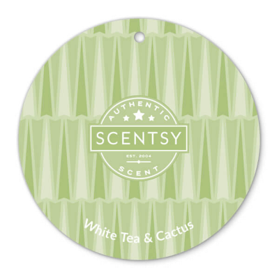 Scentsy Car Bar White Tea & Cactus
