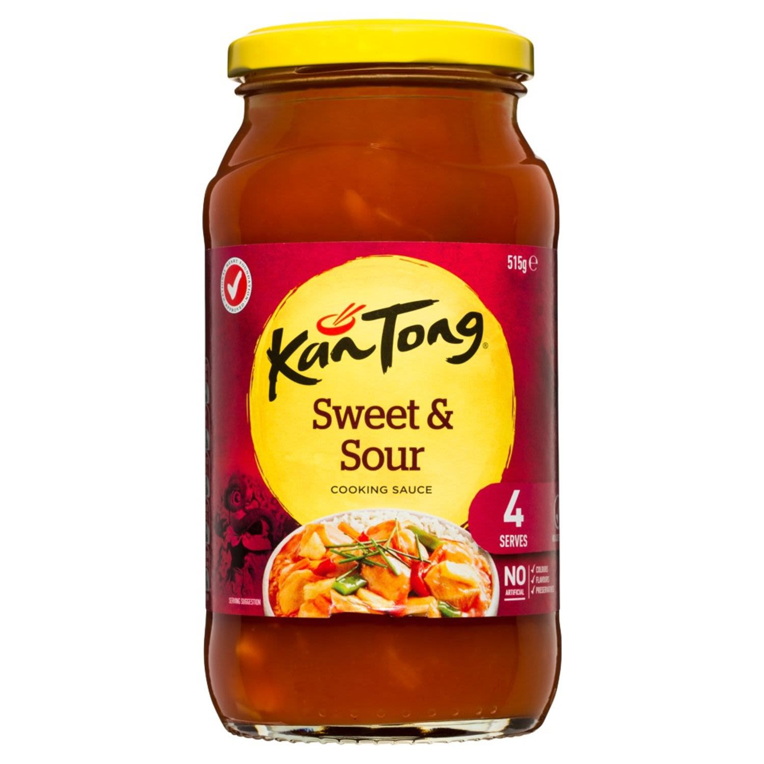 Kan Tong Sweet & Sour Cooking Sauce 515gm