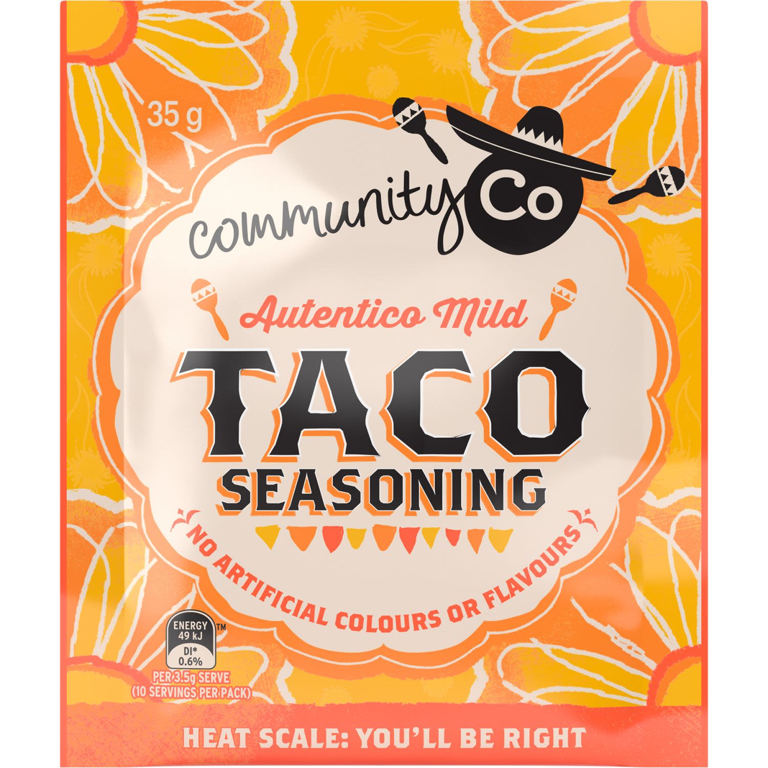 Community Co Taco Seasoning 35gm