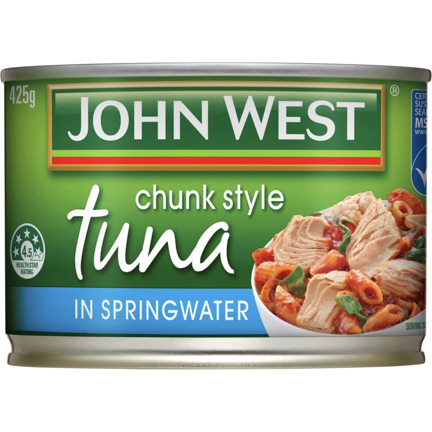 John West Chunk Style Tuna In Spring Water 425gm