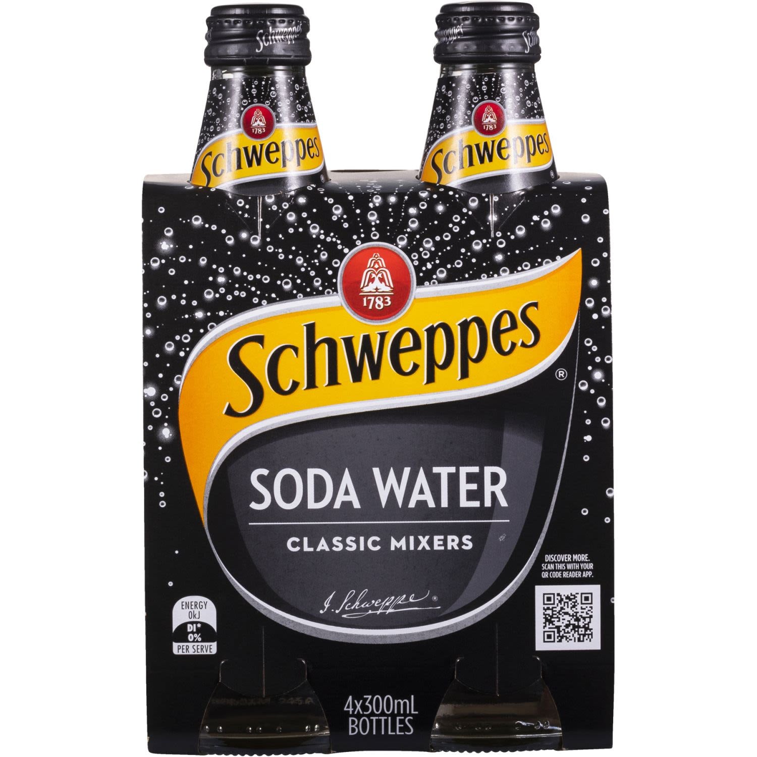 Schweppes Soda Water 4x300ml