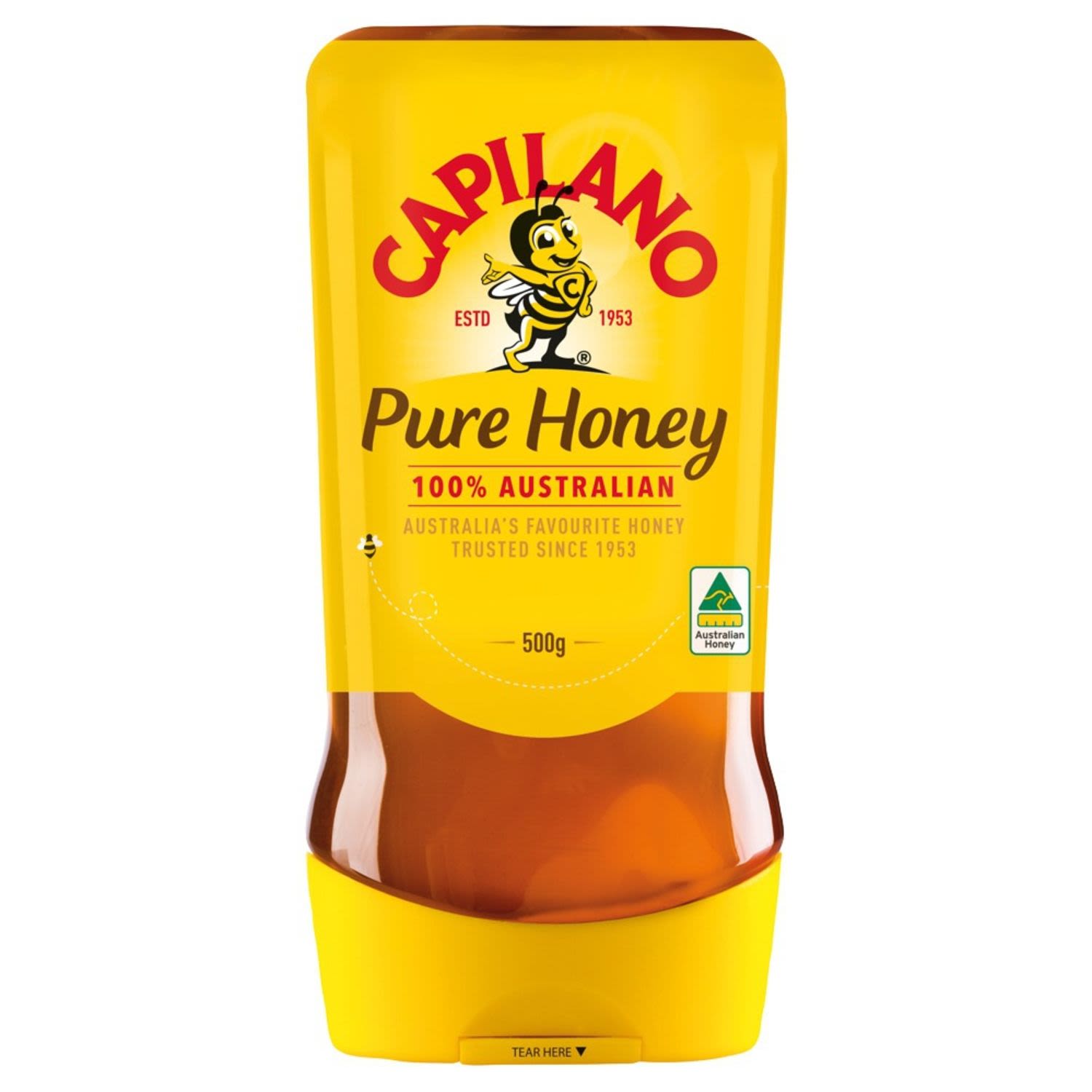Capilano Pure Honey Squeeze 500gm