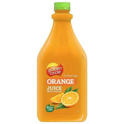 Golden Circle Orange Juice Bottle 2L