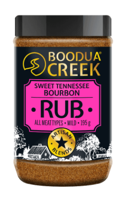 Boodua Creek Sweet Tennessee Bourbon BBQ Rub 250g