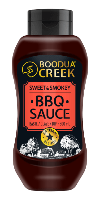 Boodua Creek Sweet & Smokey BBQ Sauce 500ml
