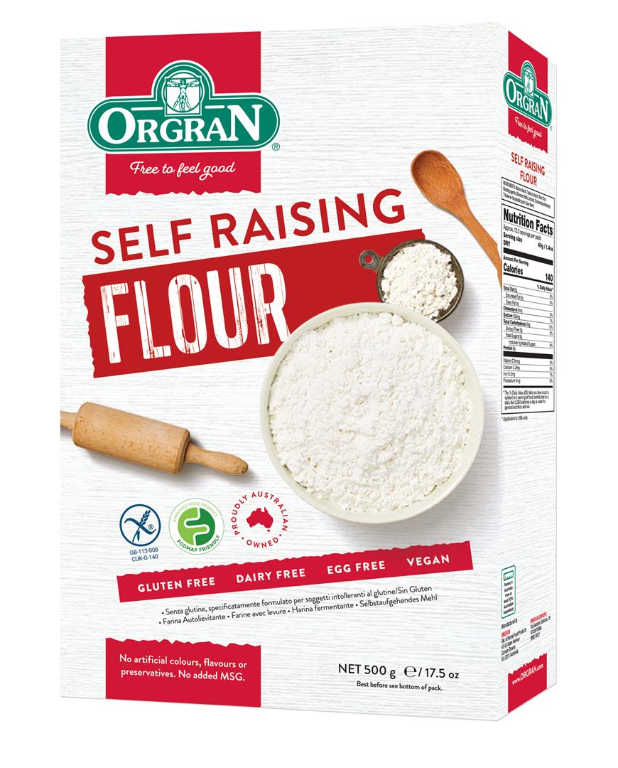 Orgran Gluten Free Self Raising Flour 500gm