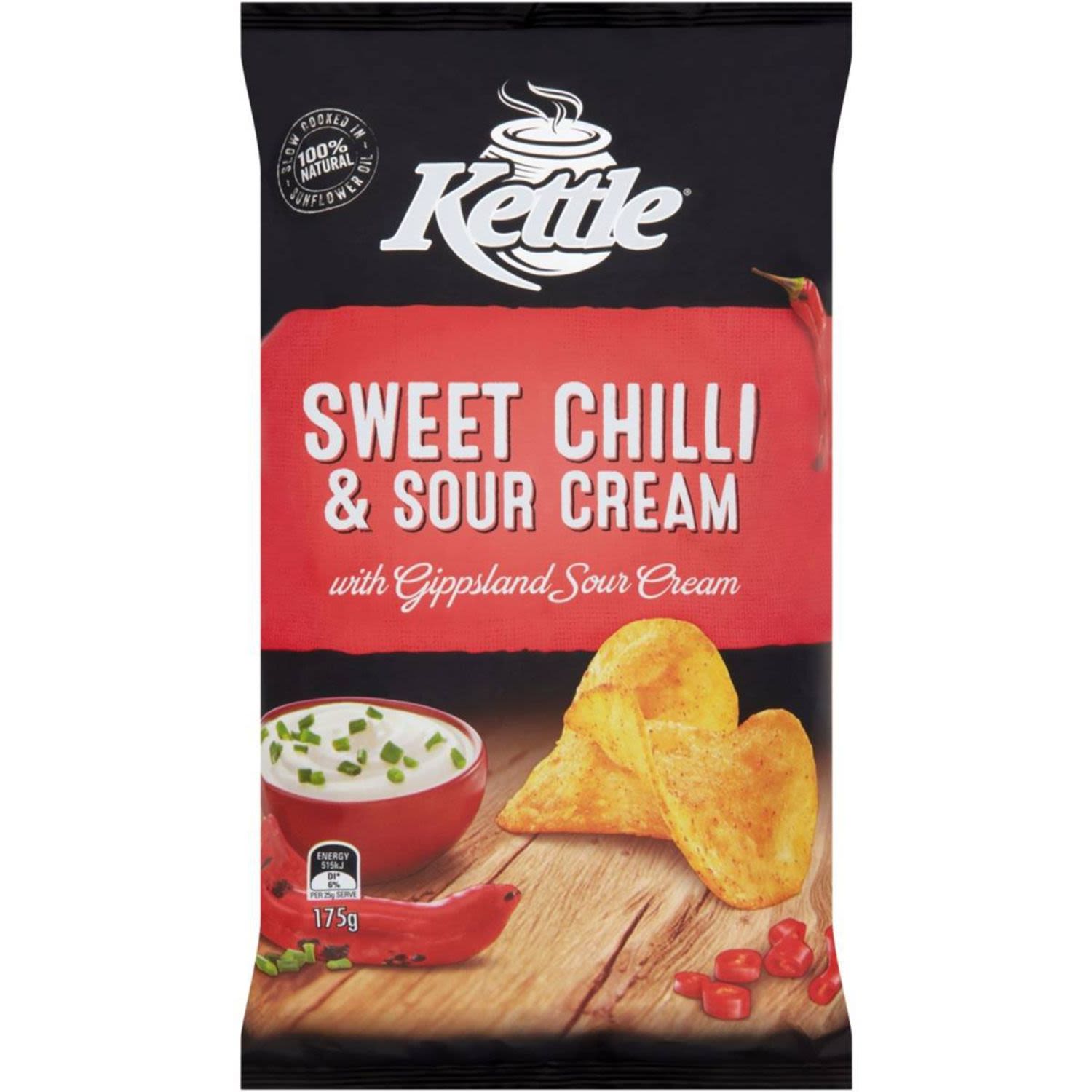 Kettle Sweet Chilli & Sour Cream 165gm