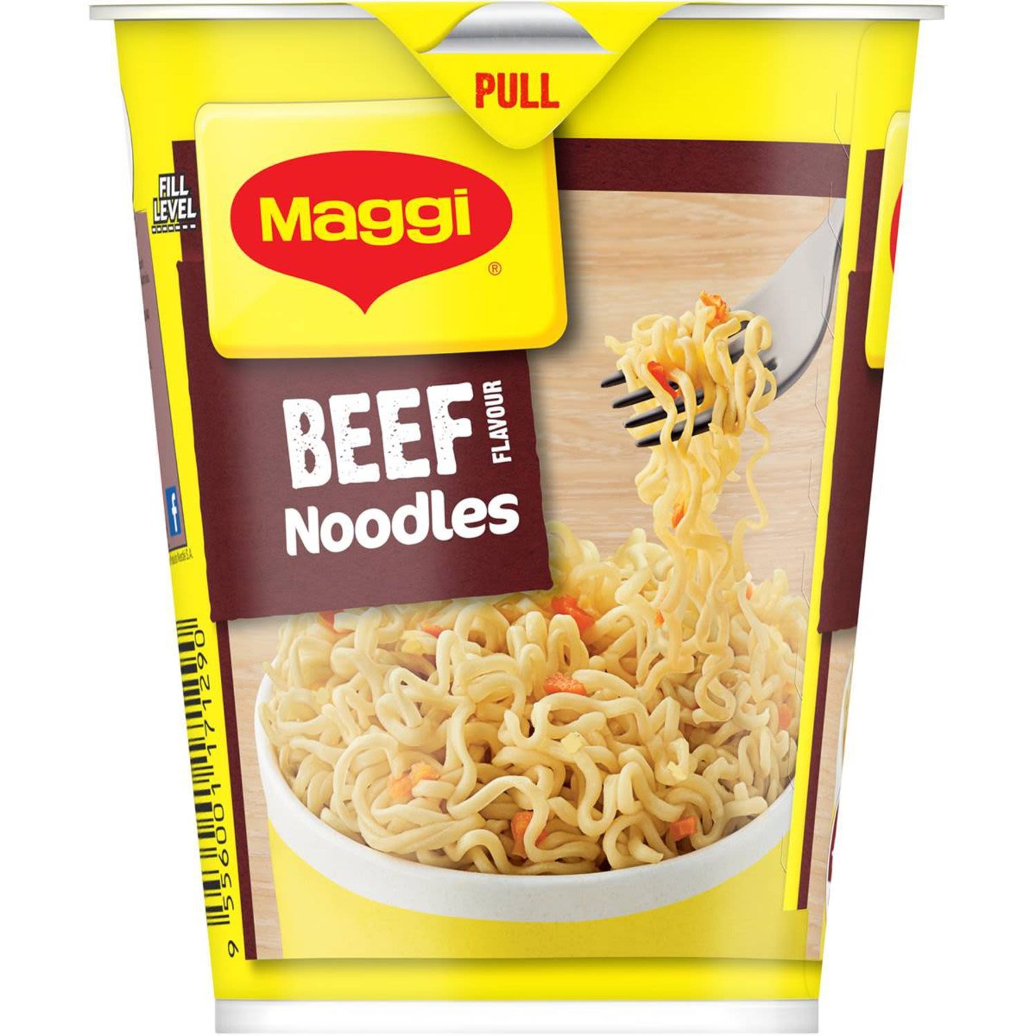 Maggi 2 Minute Noodles Beef Single Cup 60gm