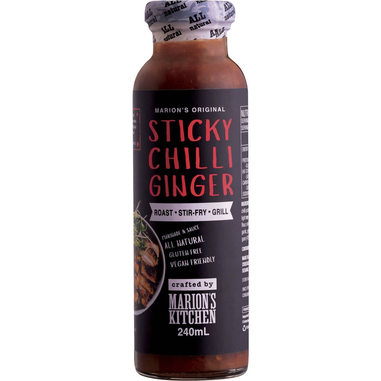 Marions Kitchen Chilli Ginger Sauce 240ml