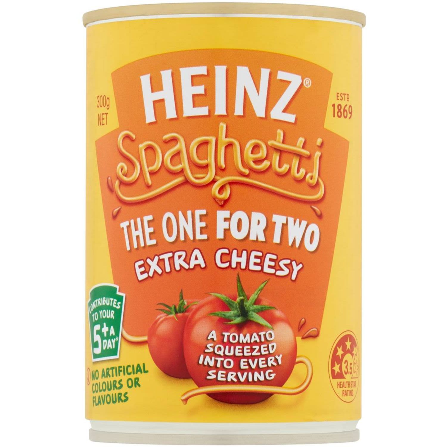 Heinz Spaghetti Extra Cheesy 300gm
