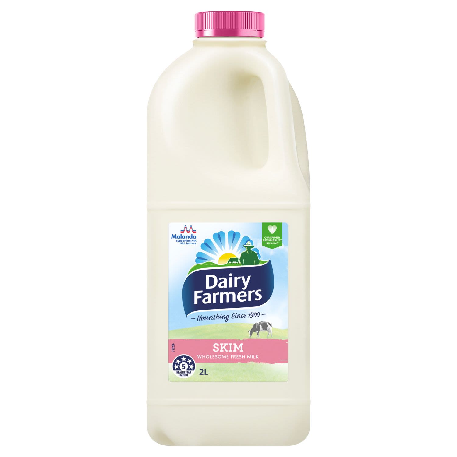 Dairy Farmers Skim Milk 2L