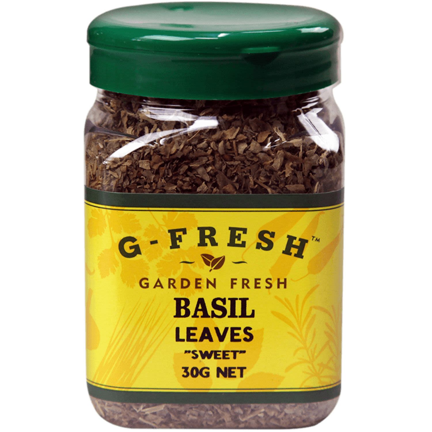 G Fresh Basil Leaves 30gm