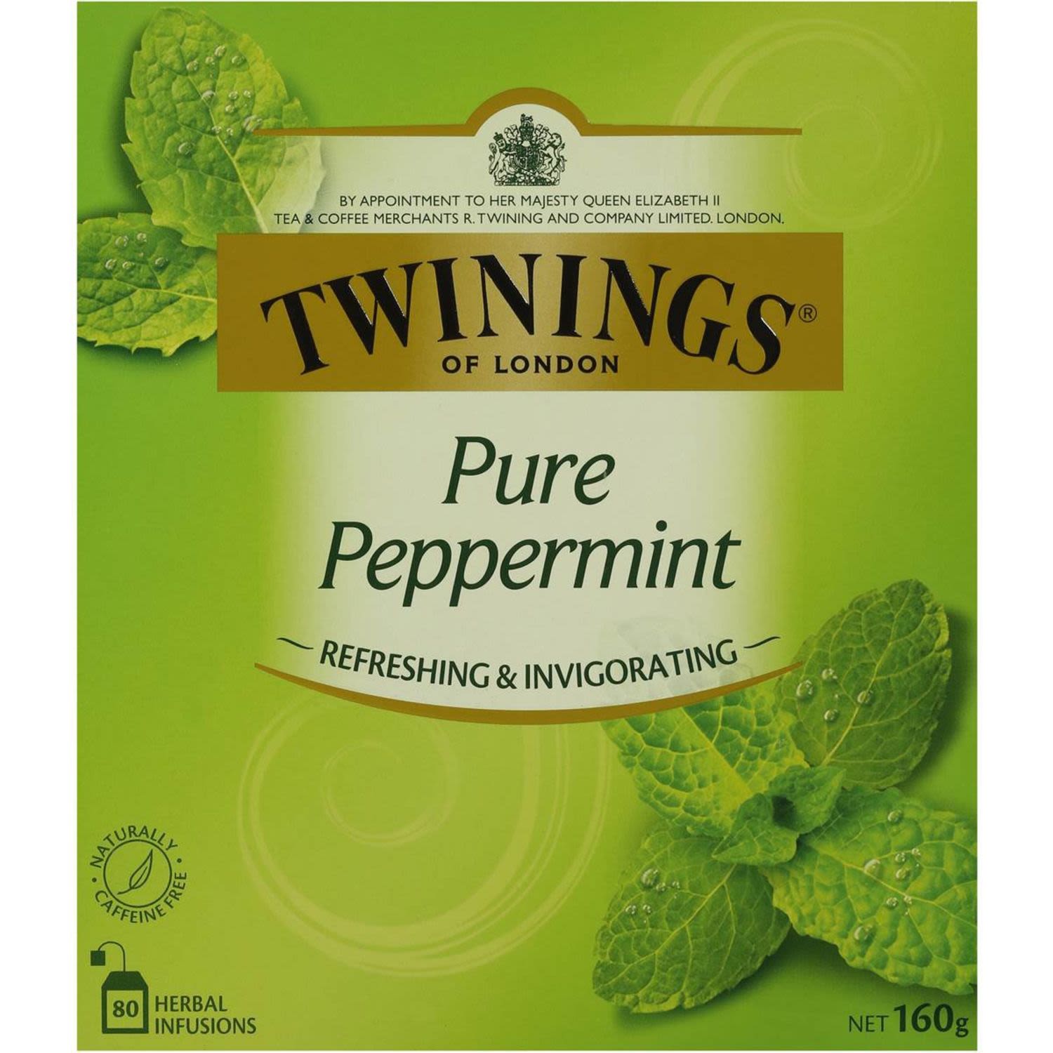 Twinings Pure Peppermint Tea Bags 80pk