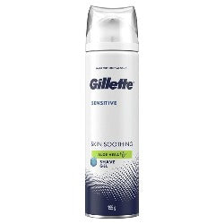 Gillette Sensitive Skin Soothing Gel Aloe Vera 195gm