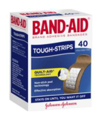 Band-Aid Tough Strips 40pk