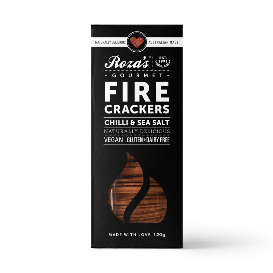Roza's Gourmet Fire Crackers Chilli 120g