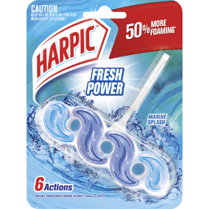 Harpic Fresh Power Toilet Cleaner Marine Splash 39G