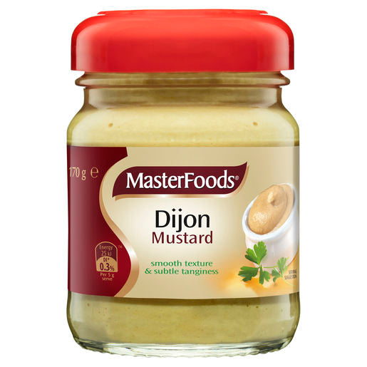 Masterfoods Dijon Mustard 170gm