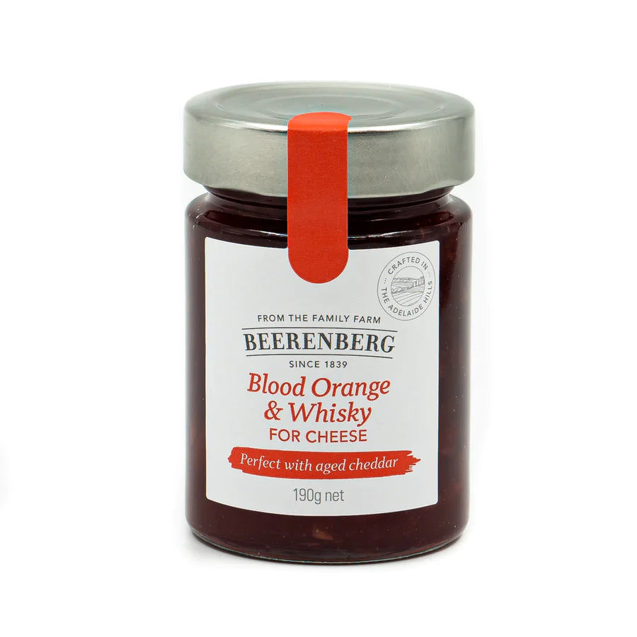 Beerenberg Blood Orange & Whisky For Cheese 195G