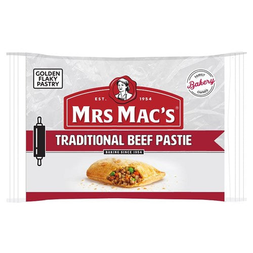 Mrs Macs Traditional Beef Pastie 165gm