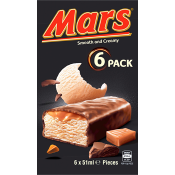 Mars Icecream Stick 6 pack