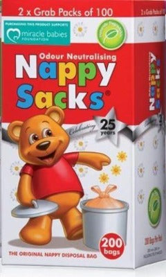 Nappy Sacks Nappy Disposal Bags 200Pk