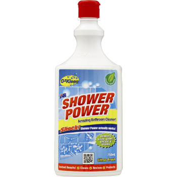 OzKleen Shower Power Cleaner Squeeze Pack 750Ml