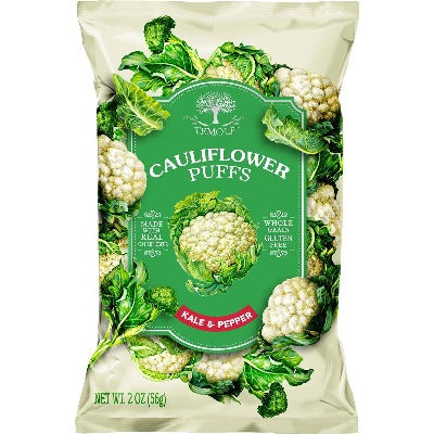Temole Cauliflower Puffs Kale & Pepper 56g