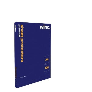 Winc Sheet Protectors A4 Box 100
