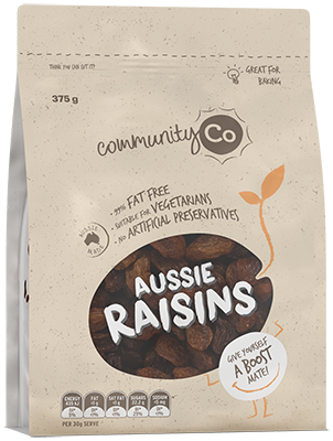 Community & Co Raisins 375g