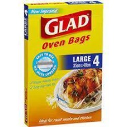 Glad Oven Bags Large 4Pk