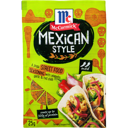 MCcormick Street Food Mexican Style Seasoning 25g
