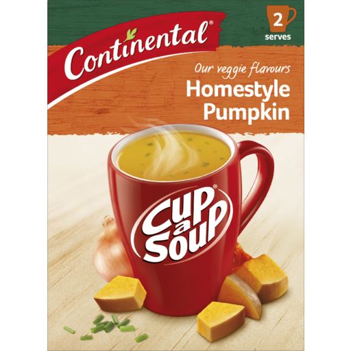 Continental Homestyle Pumpkin Cup A Soup 2pk